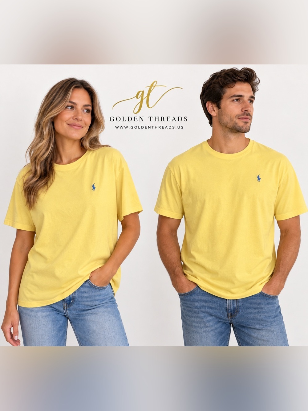 Polo Ralph Lauren XXL Yellow Classic Fit Pony Logo Cotton T-Shirt